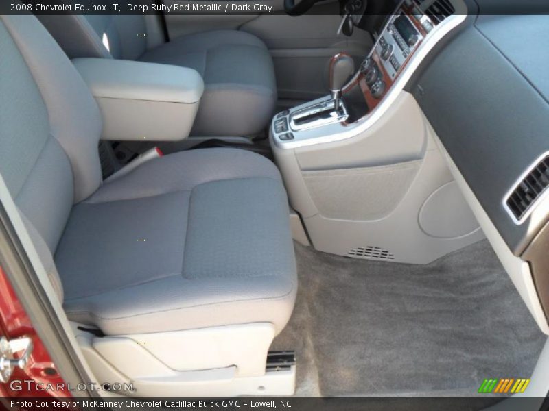 Deep Ruby Red Metallic / Dark Gray 2008 Chevrolet Equinox LT