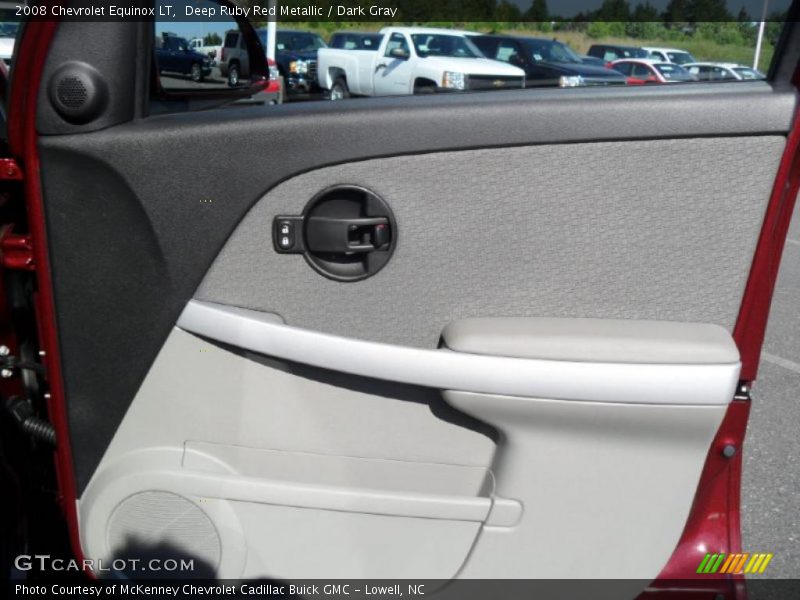 Deep Ruby Red Metallic / Dark Gray 2008 Chevrolet Equinox LT