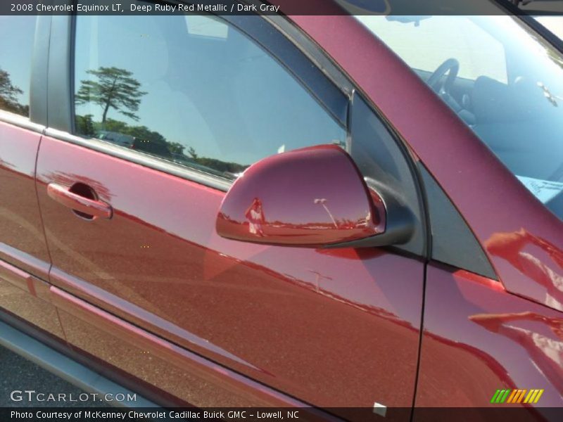 Deep Ruby Red Metallic / Dark Gray 2008 Chevrolet Equinox LT