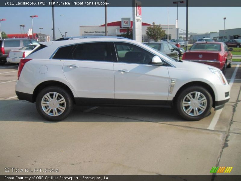 Platinum Ice Tricoat / Shale/Ebony 2011 Cadillac SRX FWD