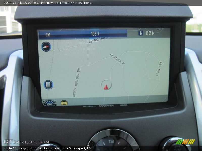 Platinum Ice Tricoat / Shale/Ebony 2011 Cadillac SRX FWD