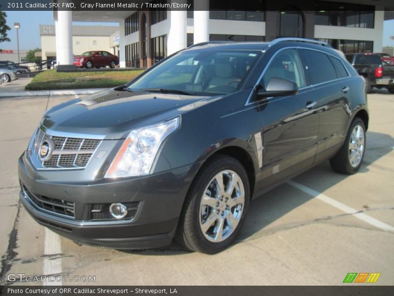 Gray Flannel Metallic / Titanium/Ebony 2011 Cadillac SRX FWD