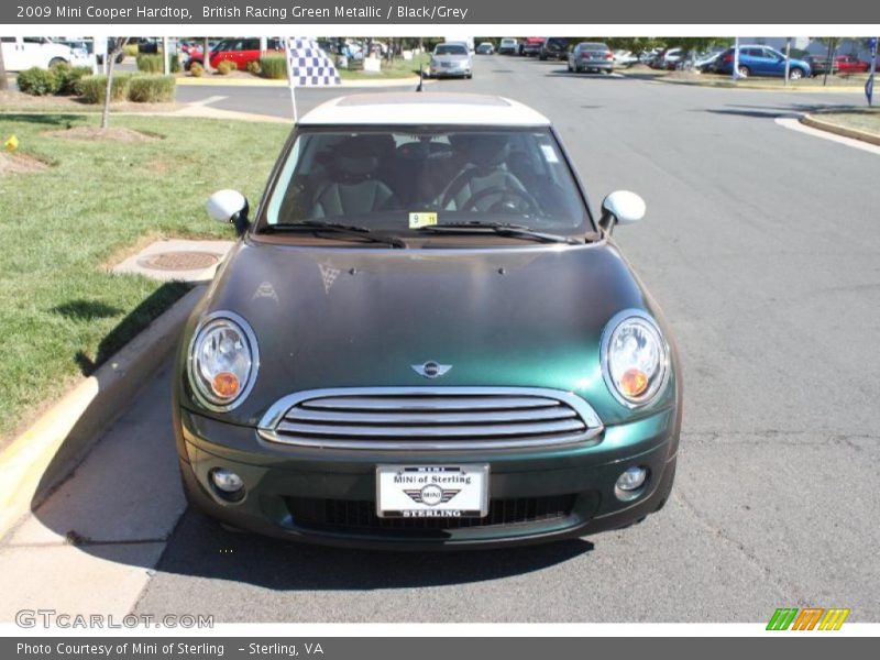 British Racing Green Metallic / Black/Grey 2009 Mini Cooper Hardtop