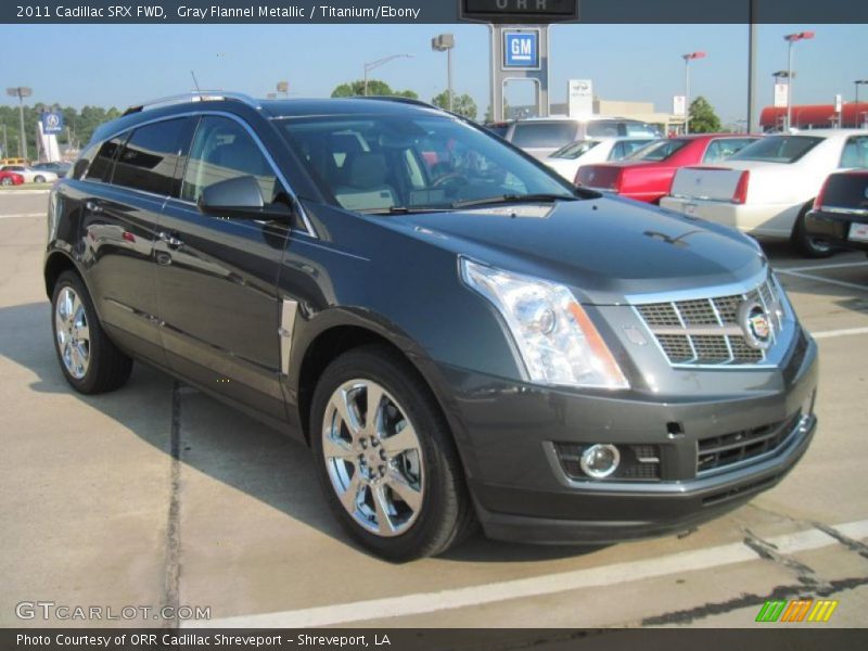 Gray Flannel Metallic / Titanium/Ebony 2011 Cadillac SRX FWD