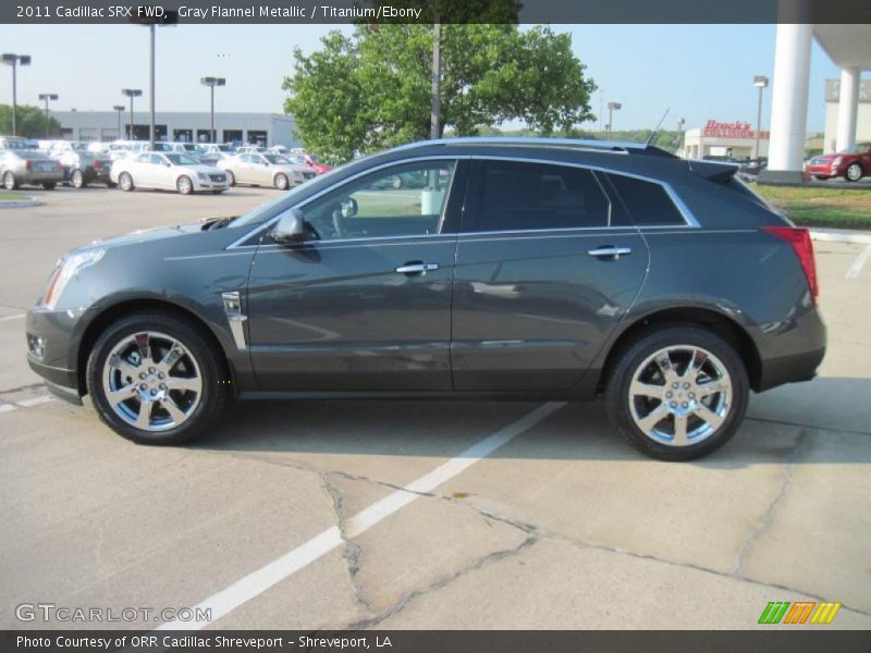 Gray Flannel Metallic / Titanium/Ebony 2011 Cadillac SRX FWD