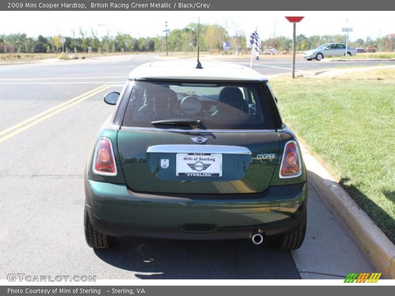 British Racing Green Metallic / Black/Grey 2009 Mini Cooper Hardtop