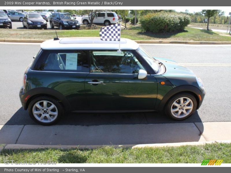 British Racing Green Metallic / Black/Grey 2009 Mini Cooper Hardtop