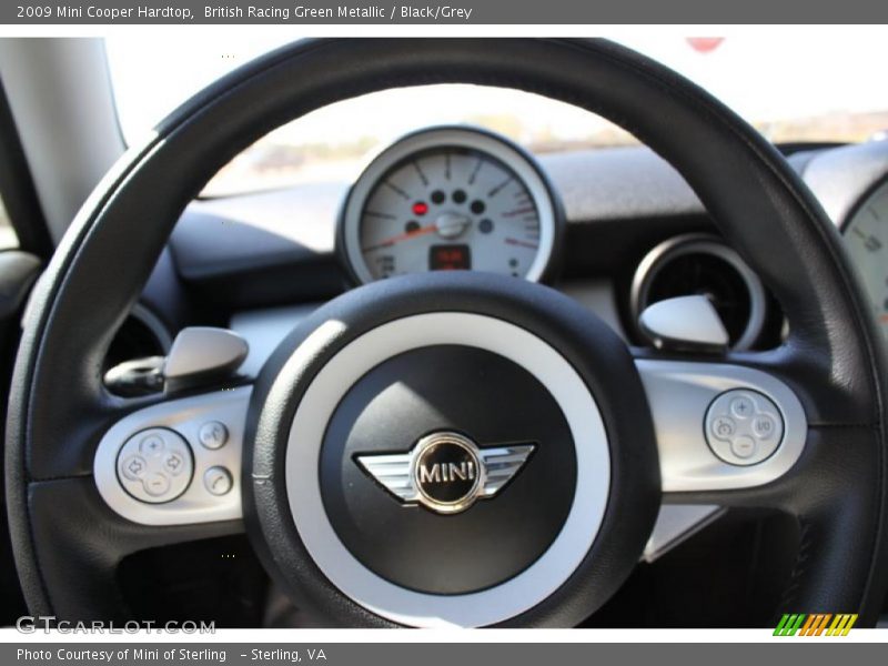 British Racing Green Metallic / Black/Grey 2009 Mini Cooper Hardtop