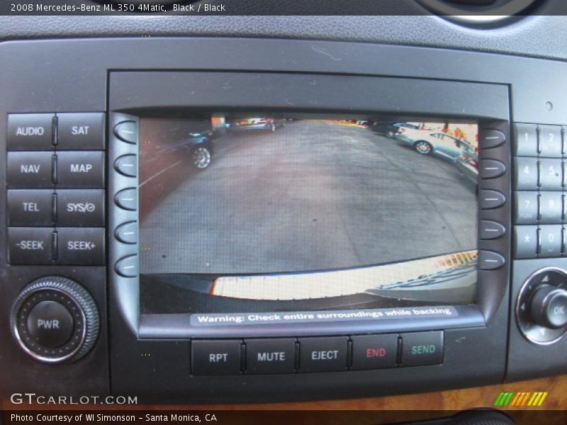 Black / Black 2008 Mercedes-Benz ML 350 4Matic