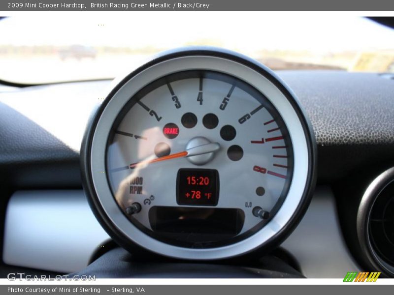 British Racing Green Metallic / Black/Grey 2009 Mini Cooper Hardtop