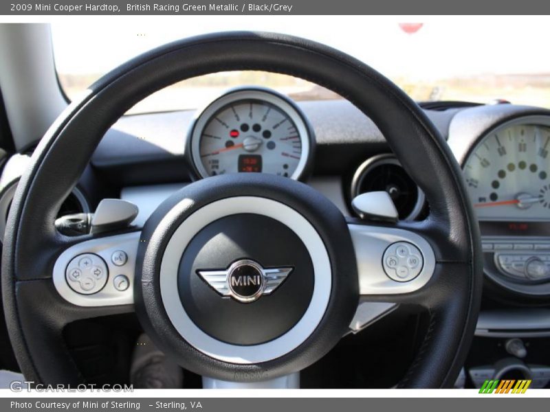 British Racing Green Metallic / Black/Grey 2009 Mini Cooper Hardtop