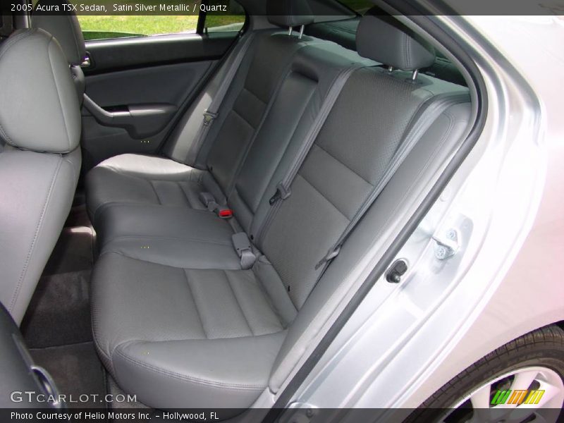 Satin Silver Metallic / Quartz 2005 Acura TSX Sedan