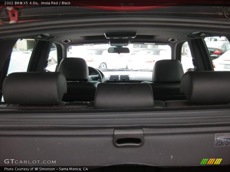 Imola Red / Black 2002 BMW X5 4.6is