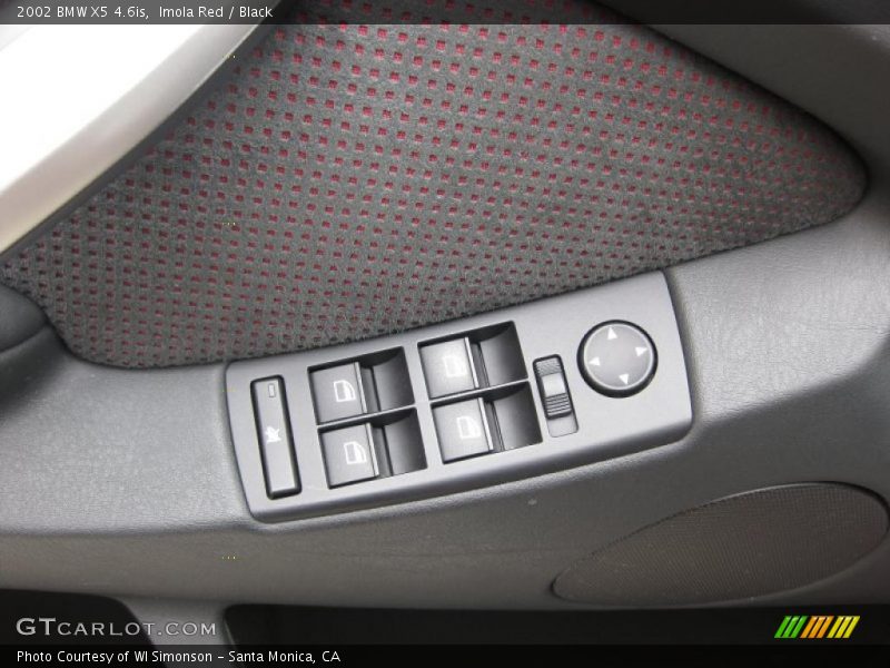 Imola Red / Black 2002 BMW X5 4.6is