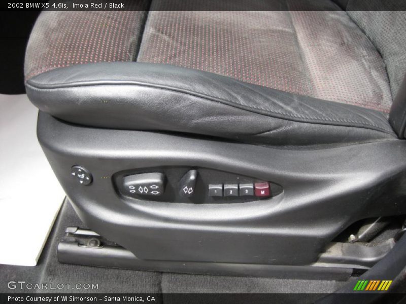Imola Red / Black 2002 BMW X5 4.6is