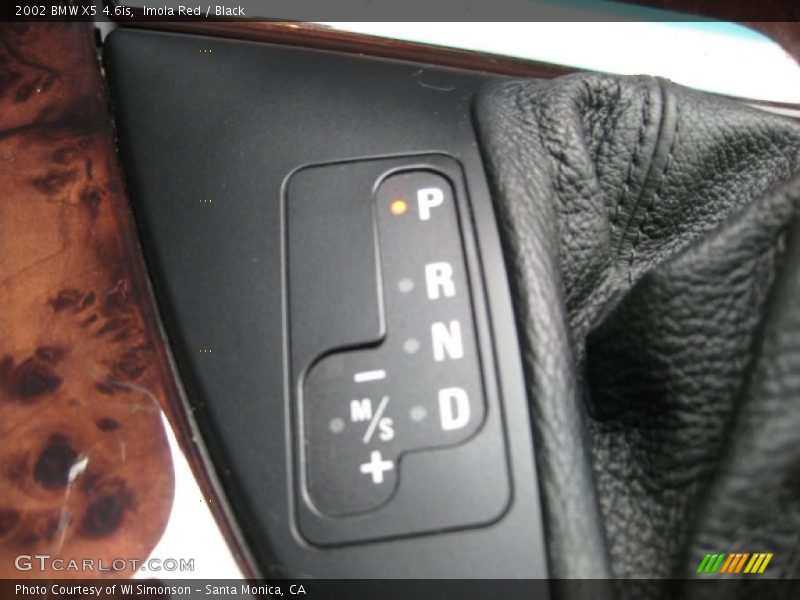 Imola Red / Black 2002 BMW X5 4.6is