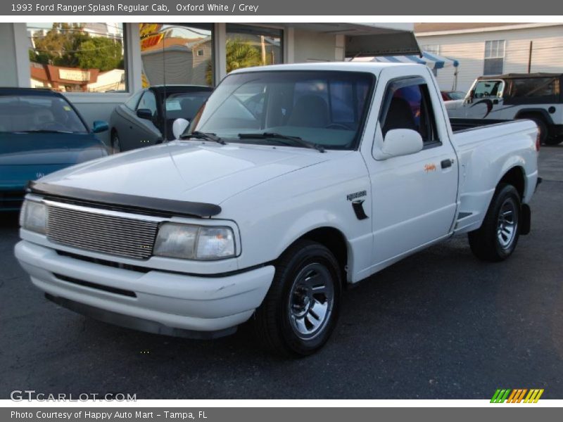 Oxford White / Grey 1993 Ford Ranger Splash Regular Cab