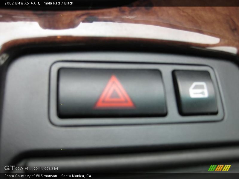 Imola Red / Black 2002 BMW X5 4.6is