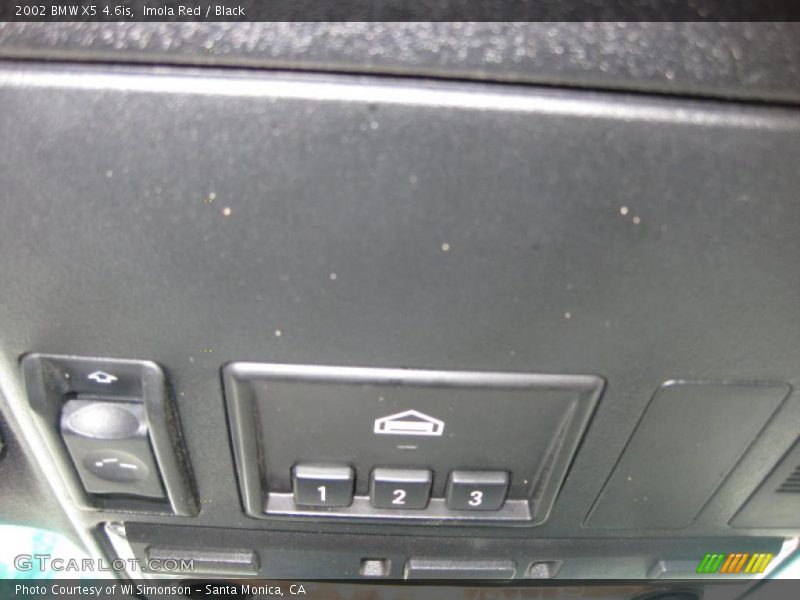 Imola Red / Black 2002 BMW X5 4.6is