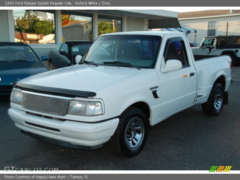 Oxford White / Grey 1993 Ford Ranger Splash Regular Cab