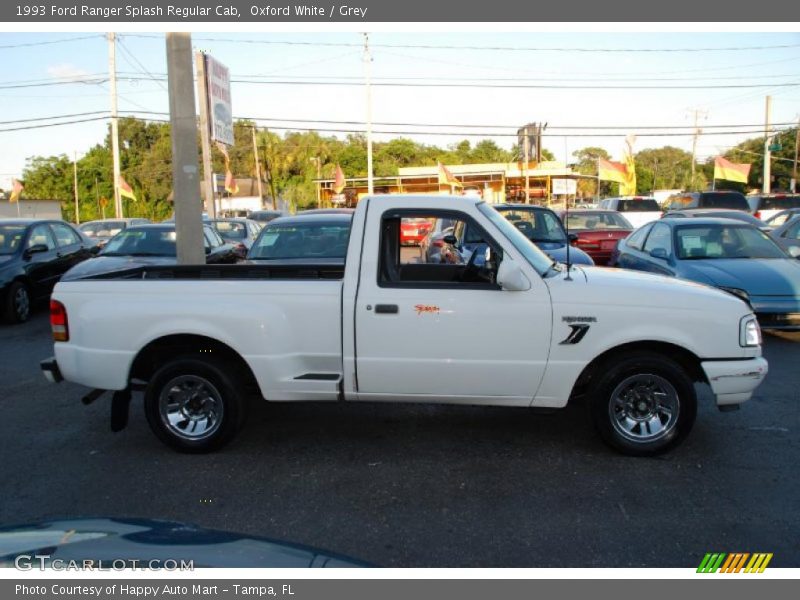 Oxford White / Grey 1993 Ford Ranger Splash Regular Cab