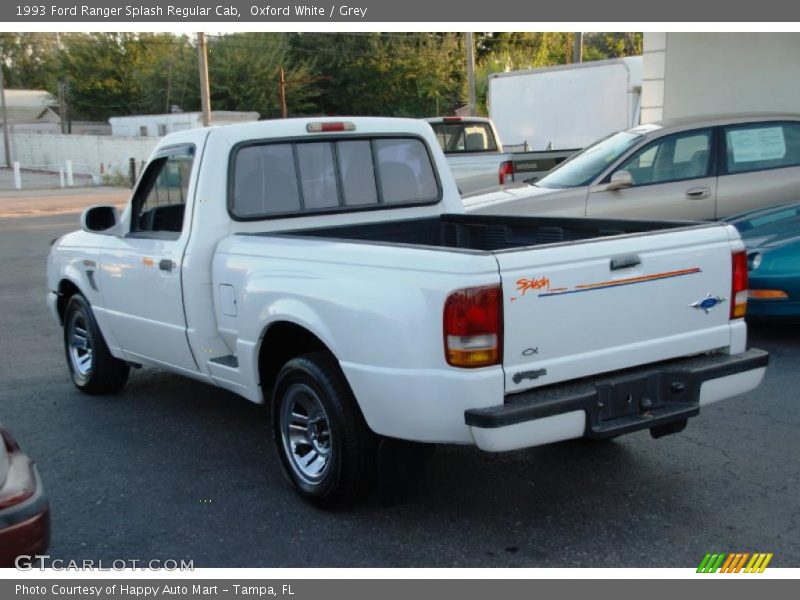 Oxford White / Grey 1993 Ford Ranger Splash Regular Cab
