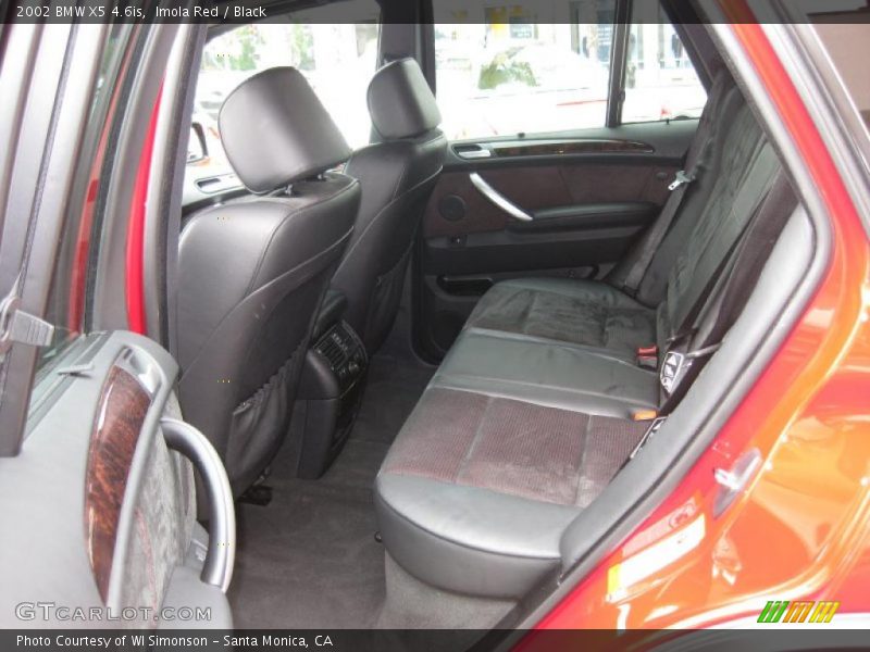 Imola Red / Black 2002 BMW X5 4.6is