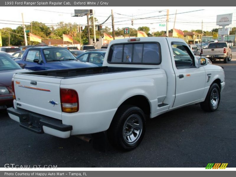 Oxford White / Grey 1993 Ford Ranger Splash Regular Cab