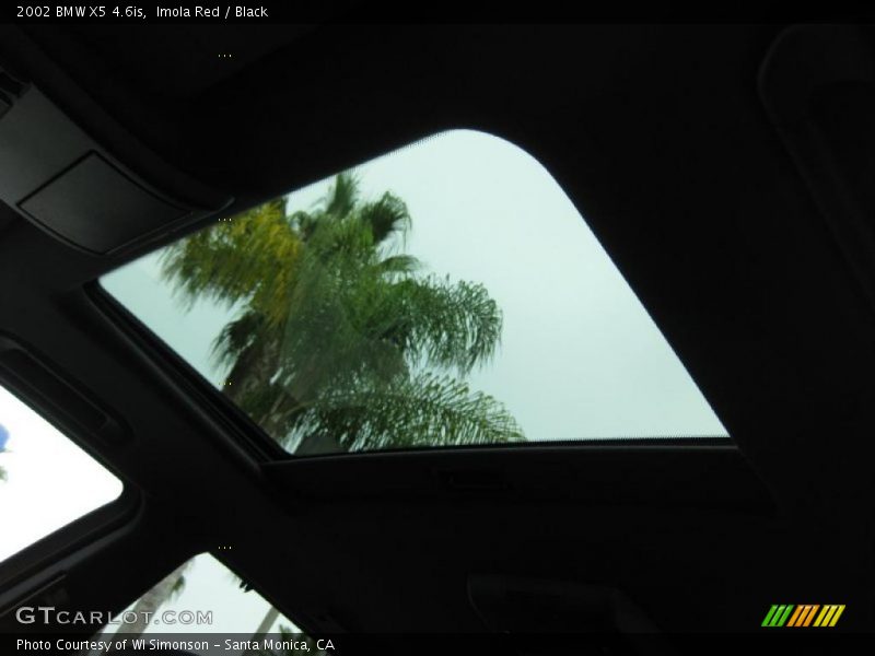 Imola Red / Black 2002 BMW X5 4.6is