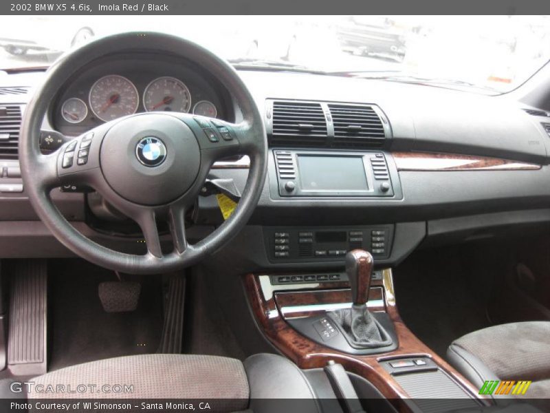 Imola Red / Black 2002 BMW X5 4.6is
