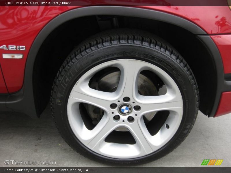 Imola Red / Black 2002 BMW X5 4.6is