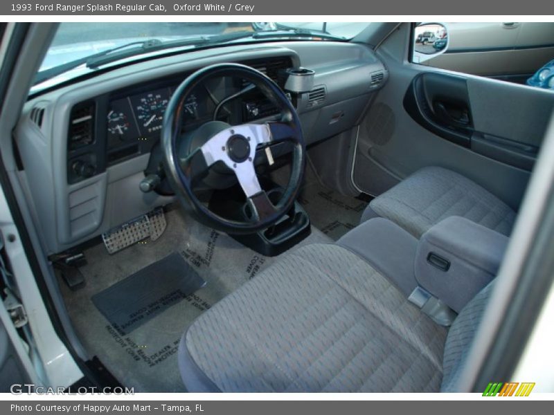 Oxford White / Grey 1993 Ford Ranger Splash Regular Cab
