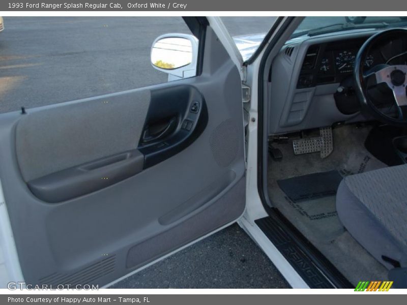Oxford White / Grey 1993 Ford Ranger Splash Regular Cab