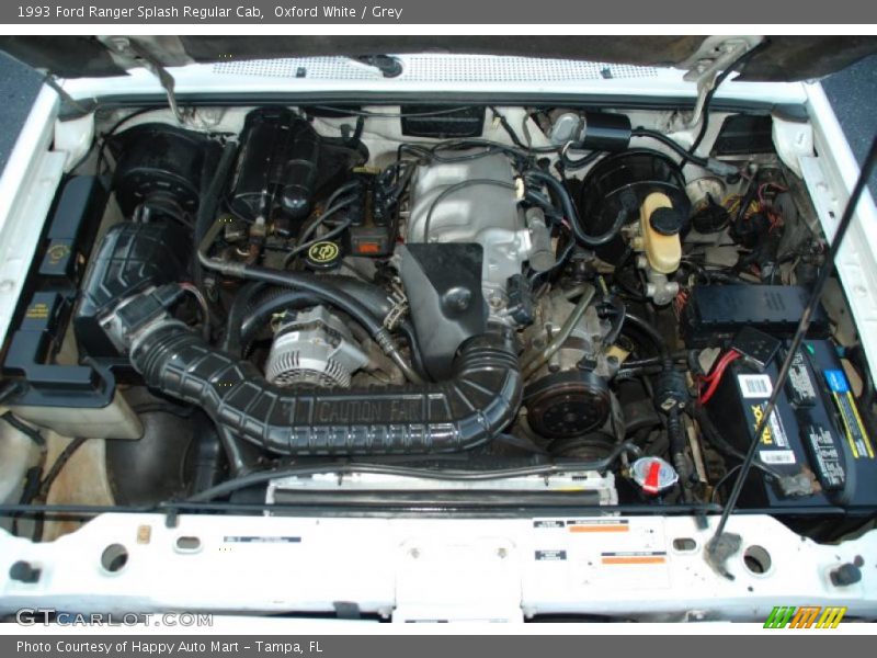 Oxford White / Grey 1993 Ford Ranger Splash Regular Cab