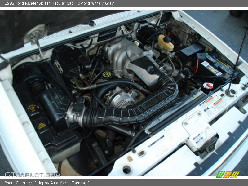 Oxford White / Grey 1993 Ford Ranger Splash Regular Cab