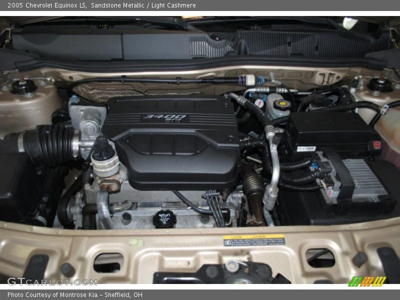 Sandstone Metallic / Light Cashmere 2005 Chevrolet Equinox LS