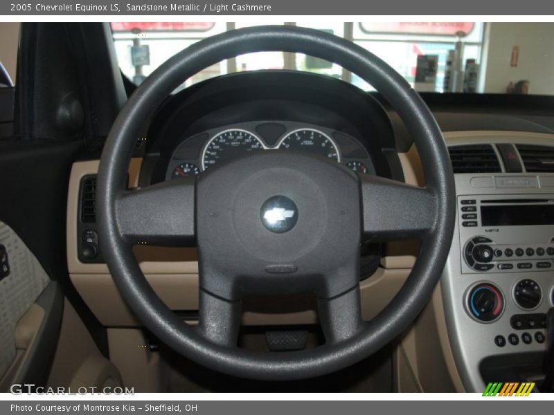 Sandstone Metallic / Light Cashmere 2005 Chevrolet Equinox LS