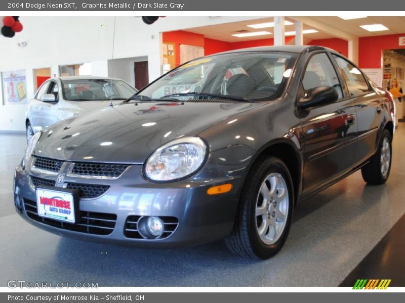 Graphite Metallic / Dark Slate Gray 2004 Dodge Neon SXT