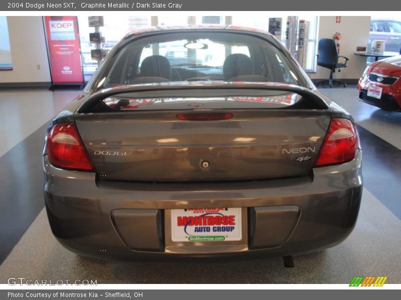 Graphite Metallic / Dark Slate Gray 2004 Dodge Neon SXT