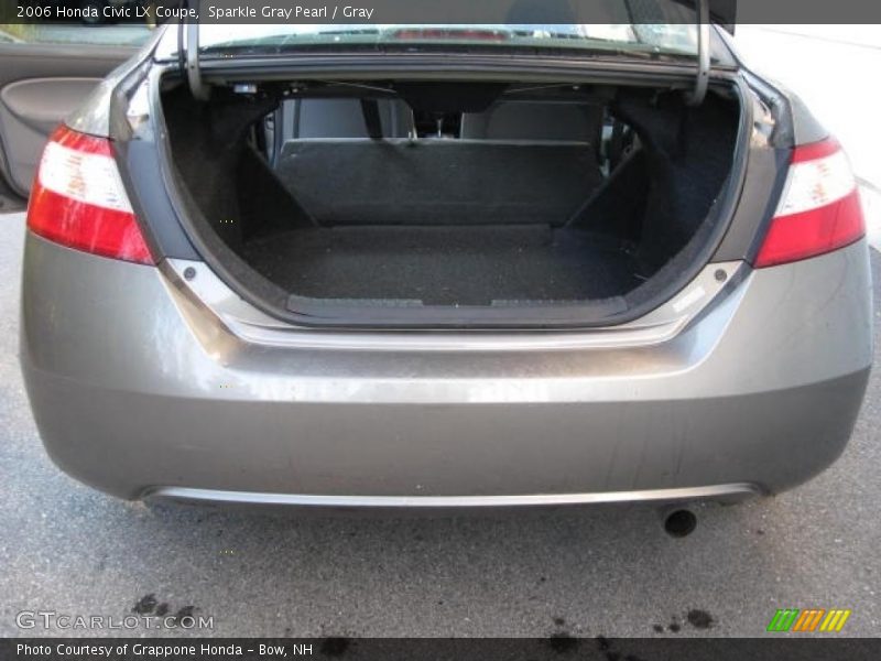 Sparkle Gray Pearl / Gray 2006 Honda Civic LX Coupe
