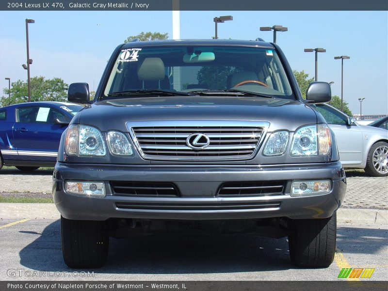 Galactic Gray Metallic / Ivory 2004 Lexus LX 470