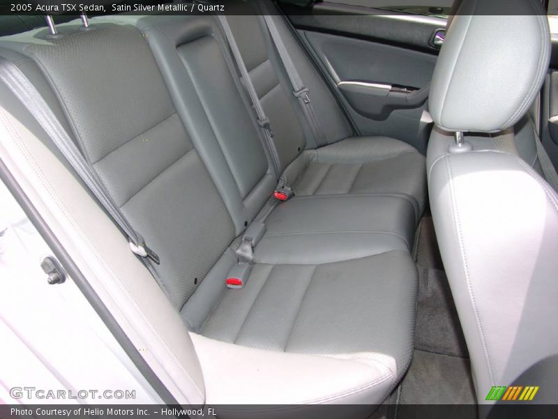 Satin Silver Metallic / Quartz 2005 Acura TSX Sedan