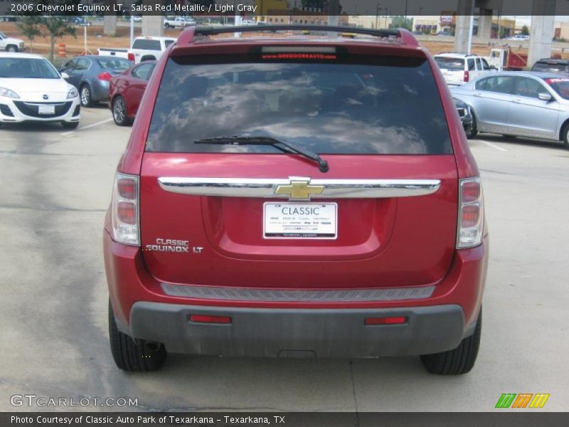 Salsa Red Metallic / Light Gray 2006 Chevrolet Equinox LT