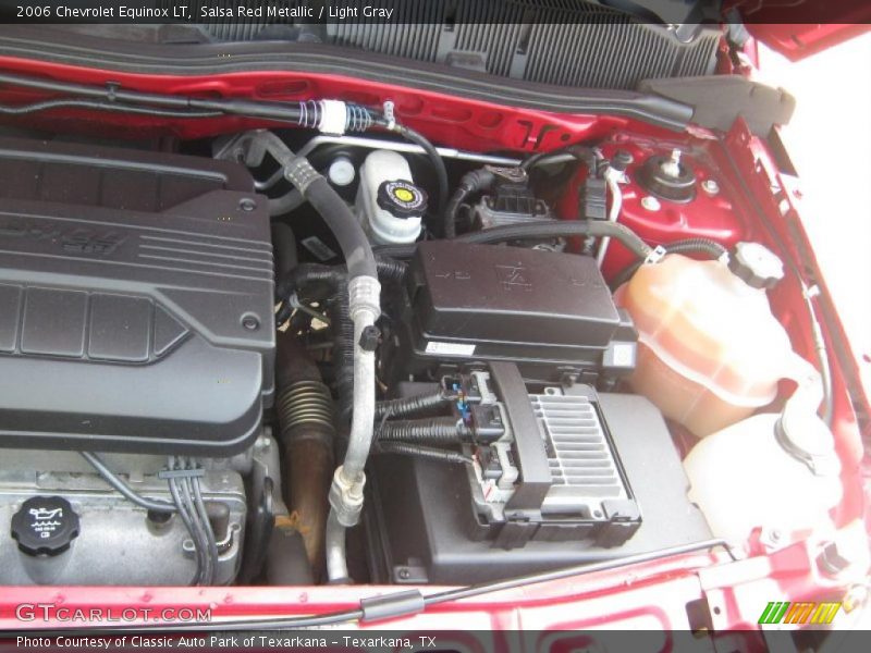 Salsa Red Metallic / Light Gray 2006 Chevrolet Equinox LT