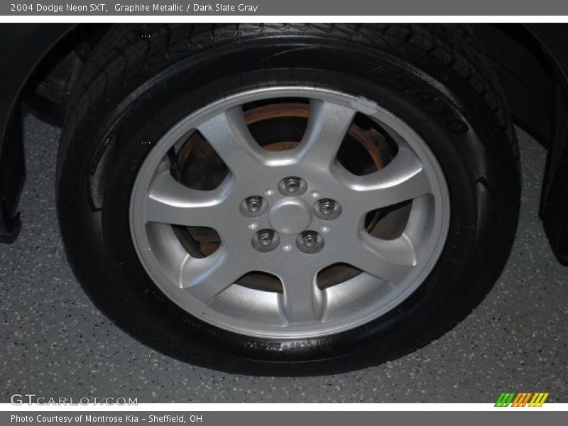 Graphite Metallic / Dark Slate Gray 2004 Dodge Neon SXT