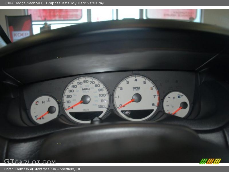 Graphite Metallic / Dark Slate Gray 2004 Dodge Neon SXT