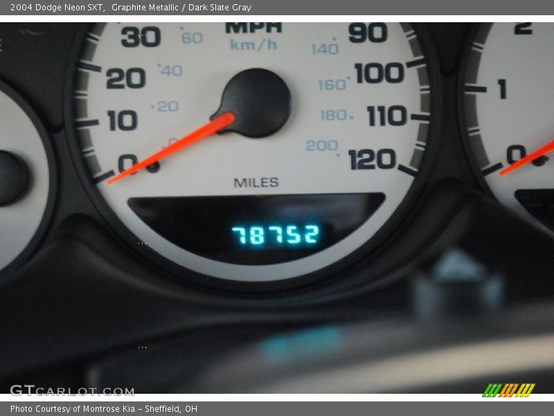 Graphite Metallic / Dark Slate Gray 2004 Dodge Neon SXT