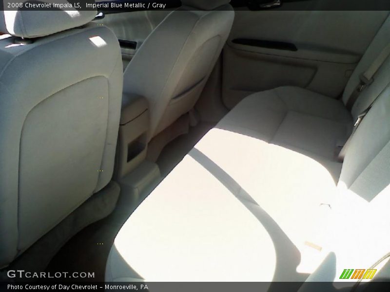 Imperial Blue Metallic / Gray 2008 Chevrolet Impala LS