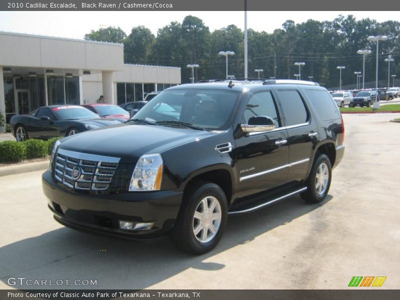 Black Raven / Cashmere/Cocoa 2010 Cadillac Escalade
