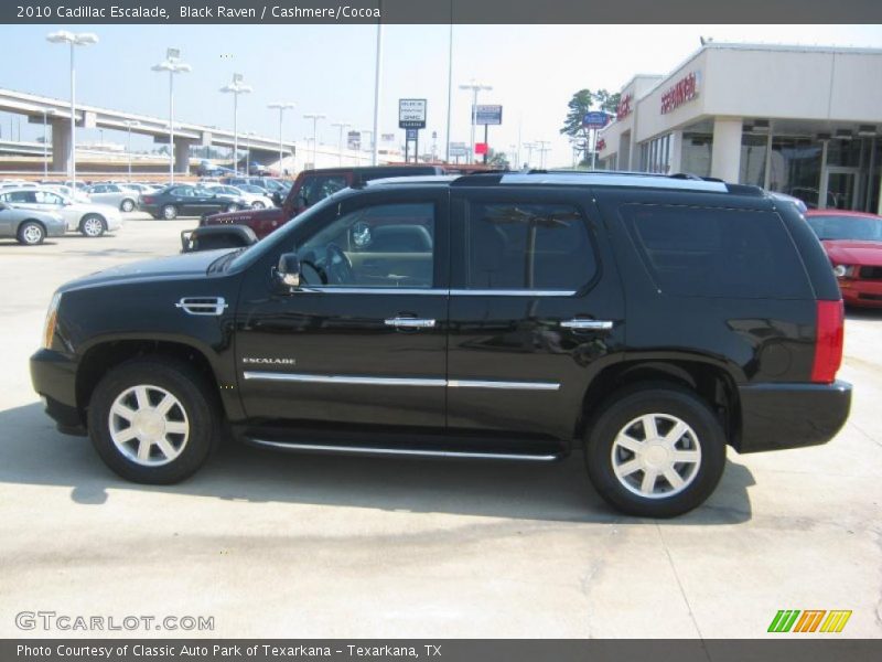 Black Raven / Cashmere/Cocoa 2010 Cadillac Escalade